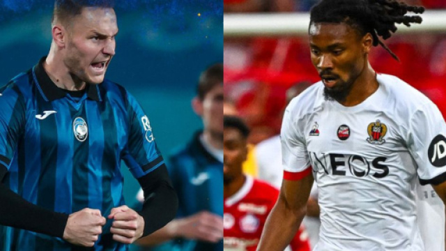 Teun Koopmeiners, centrocampista dell'Atalanta. Foto © Atalanta. Khephren Thuram, centrocampista del Nizza. Foto © Nizza