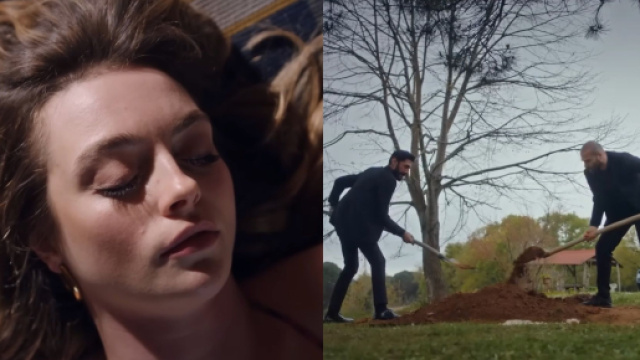 Deva viene seppellita viva - screenshot &copy; La rosa della vendetta.