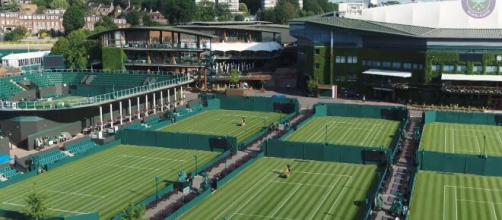 I campi di Wimbledon - screenshot © Wimbledon.org.