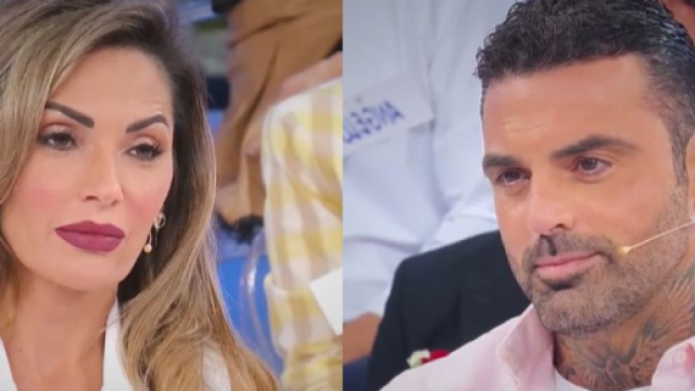 Ida Platano e Mario Cusitore - screenshot &copy; Canale 5