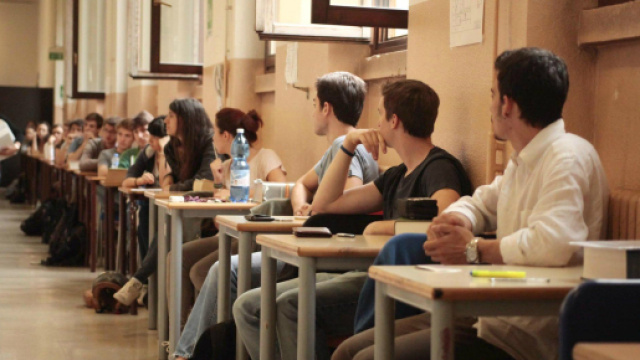Studenti nel giorno della prova scritta. ©MIUR