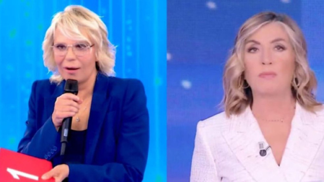 In foto Maria De Filippi e Myrta Merlino &copy; Mediaset.