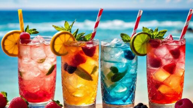 Cocktail colorati - Immagine di © Pixabay.