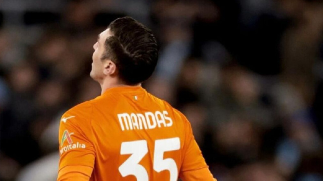 Christos Mandas, portiere della Lazio - &copy; Instagram