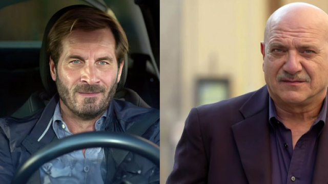 Alberto Palladini (Maurizio Aiello) e Luca De Santis (Luigi Di Fiore) &copy; Un posto al sole.