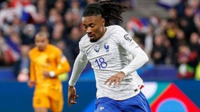 Khephren Thuram con la maglia della Nazionale Francese - Foto profilo &copy; Instagram k_thuram.