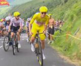 Tadej Pogacar al Tour de France 2024 - Screenshot © Eurosport