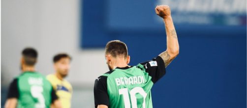 Domenico Berardi, attaccante del Sassuolo. Foto © Sassuolo