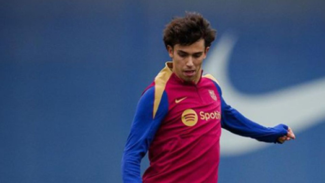 Jo&atilde;o F&eacute;lix con la maglia del Barcellona &copy; Profilo Instagram joaofelix79