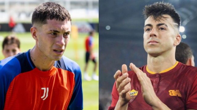 Matias Soulé, attaccante della Juventus. Foto © Juventus. Stephan El Shaarawy, esterno della Roma. Foto © X/Elshaarawy
