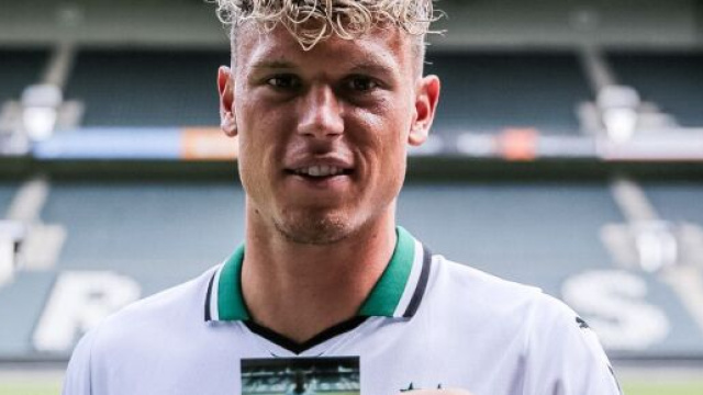 Robin Hack, attaccante del Borussia Monchengladbach. Foto © Borussia Monchengladbach