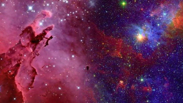 Cielo stellato colorato - © Pixabay.