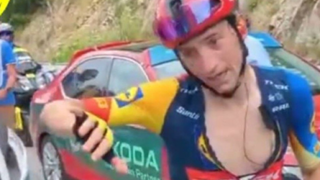 Giulio Ciccone e Santiago Buitrago - Screenshot © SBS Sport