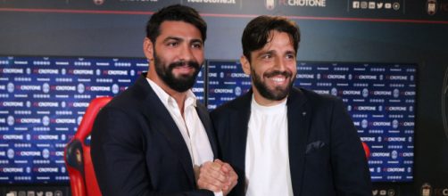 Raffaele Vrenna e Antonio Amodio del Crotone - © FcCrotone.It