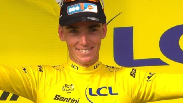Romain Bardet - Screenshot © Eurosport.