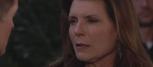 Sheila Carter in una scena di Beautiful © Canale 5.