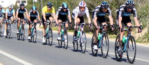 Team Sky in gara nel 2012 © Wikimedia Commons