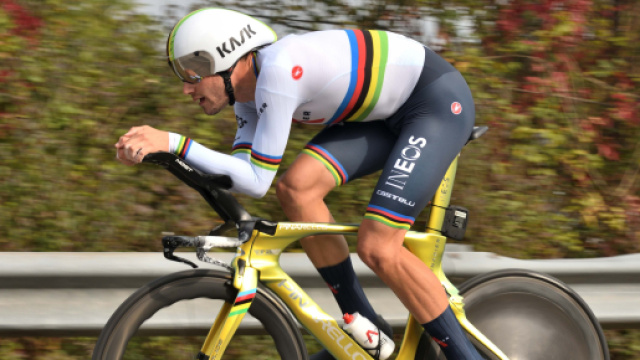 Filippo Ganna a cronometro © Wikimedia Commons