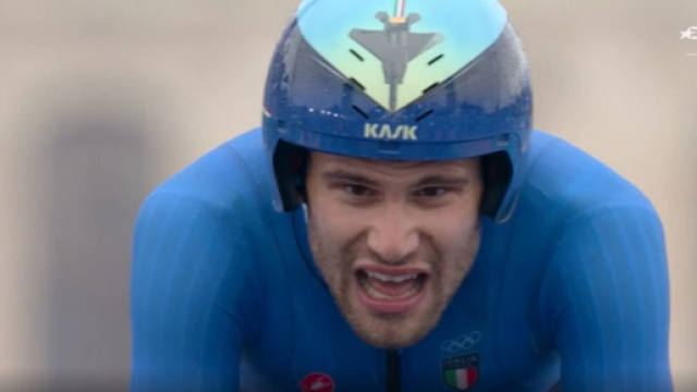 Filippo Ganna - Screenshot &copy; Eurosport