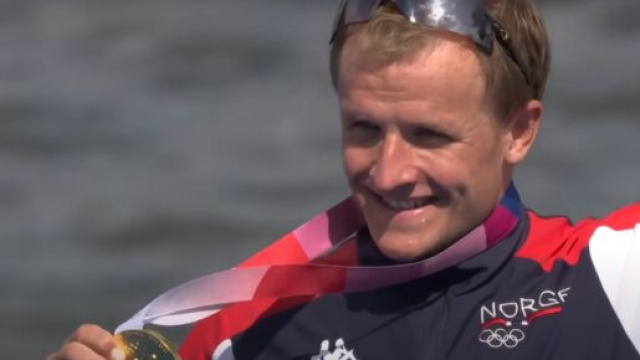 Kristian Blummenfelt - Screenshot © Olympics YouTube.