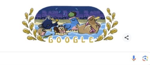 Screen del doodle di Google (© Google).