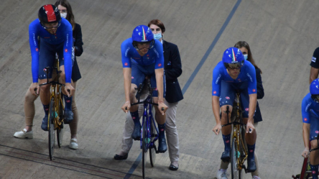 Quartetto azzurro ciclismo su pista © Wikimedia Commons