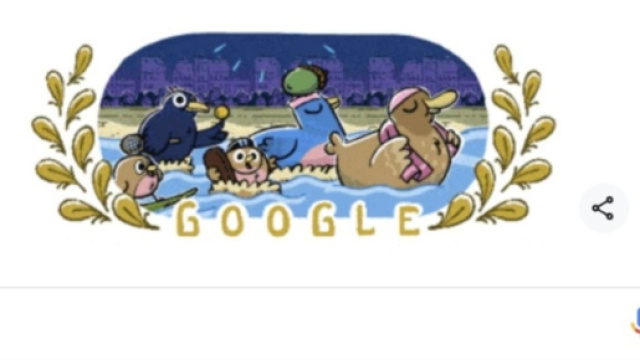Screen del doodle di Google (© Google).