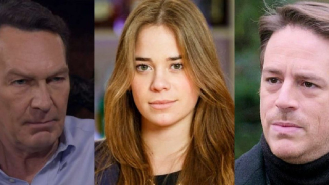 Roberto, Chiara e Filippo - screenshot &copy; Un posto al sole.