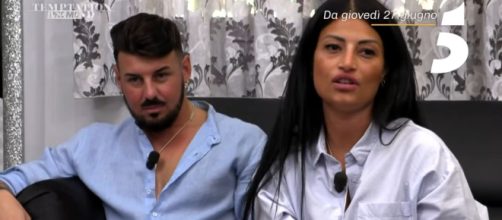 Alessia Pascarella e Lino Giuliano (© Temptation Island Mediaset).