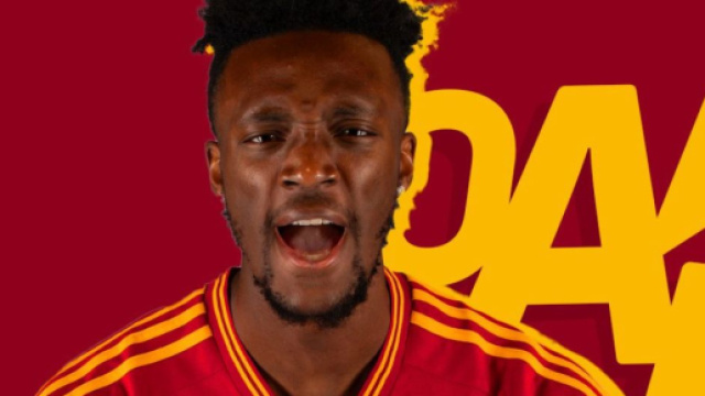 Tammy Abraham, attaccante della Roma. Foto © AS Roma