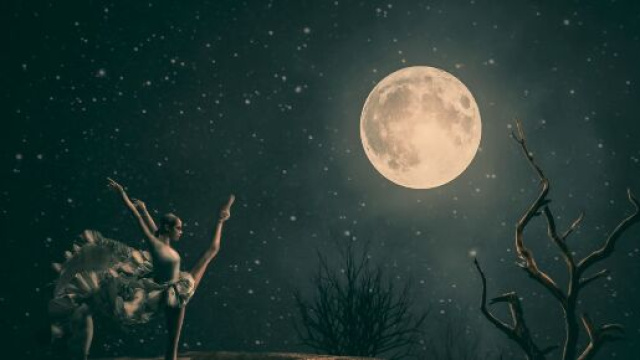 La luna piena - Immagine di © Pixabay.