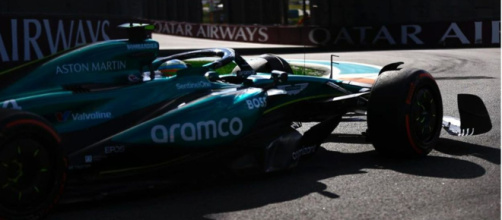 Fernando Alonso su Aston Martin © Profilo Instagram Alonso