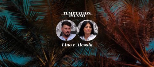 Alessia Pascarella e Lino Giuliano (© Temptation Island Mediaset).