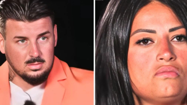 Lino e Alessia - screenshot © Canale 5.