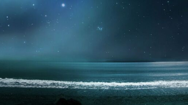 Paesaggio marino di notte - © Pixabay.