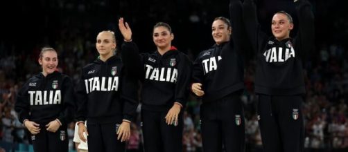 La squadra di ginnastica artistica dell'Italia a Parigi 2024 - © olympics.com