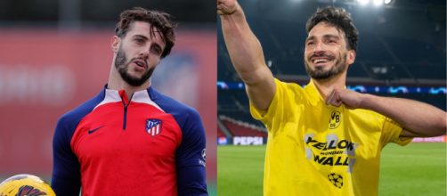 Mario Hermoso ©X/Atletico Madrid, e Mats Hummels © Borussia Dortmund