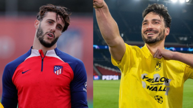 Mario Hermoso ©X/Atletico Madrid, e Mats Hummels © Borussia Dortmund