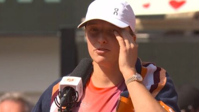 La tennista Iga Swiatek - Screenshot &copy; Eurosport