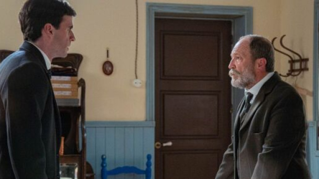 Eusebio e Abel de La Promessa (screenshot &copy; Rtve) .