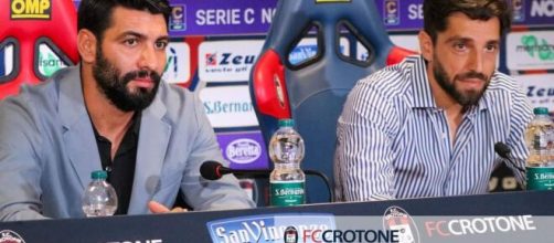 Raffaele Vrenna e Antonio Amodio del Crotone - © Facebook / FcCrotone