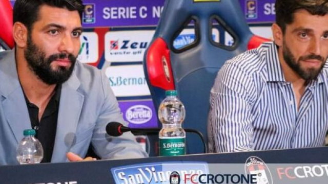 Raffaele Vrenna e Antonio Amodio del Crotone - © Facebook / FcCrotone