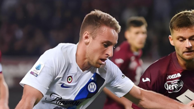 Davide Frattesi con la maglia dell'Inter © Instagram