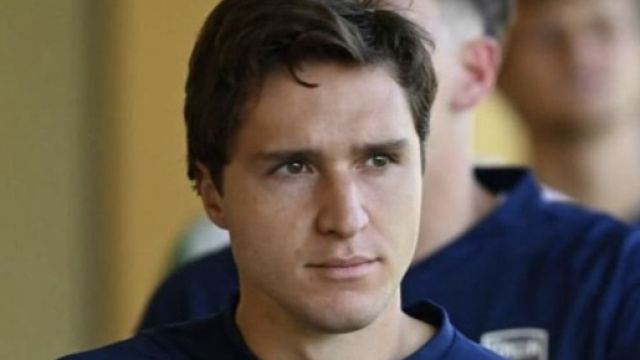 Federico Chiesa con la divisa della Nazionale &copy; Instagram