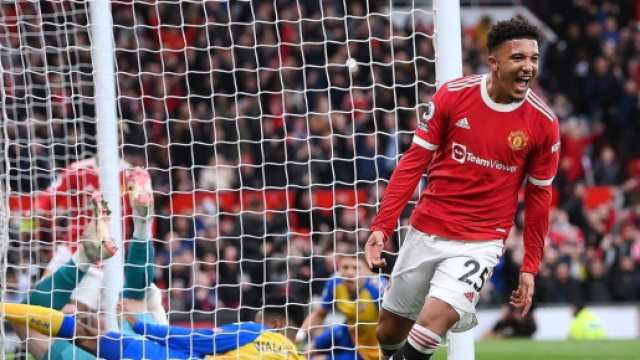 Jadon Sancho, esterno del Manchester United. Foto &copy; X/Sancho