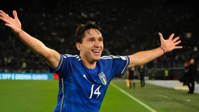 Federico Chiesa con la maglia dell'Italia © profilo Instagram fedexchiesa