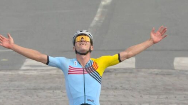 Remco Evenepoel - Screenshot © Eurosport