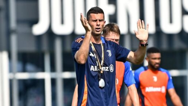 Thiago Motta in allenamento, foto © Juventus