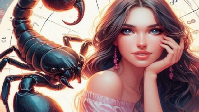 Segno dello Scorpione generato con &copy; AI Copilot.