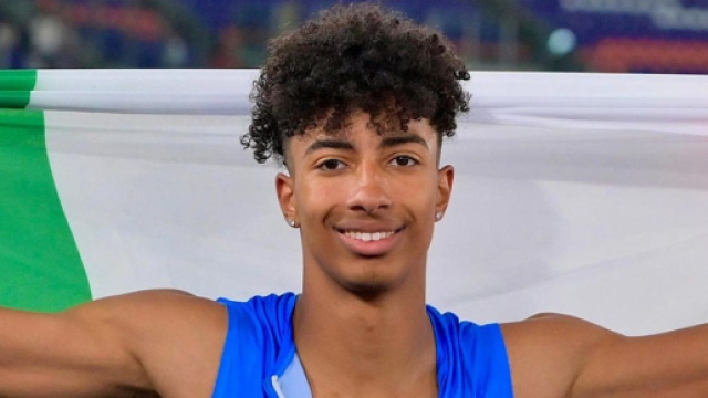 Mattia Furlani, giovane talento italiano del salto in lungo © FIDAL